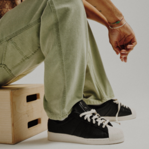 Giay Adidas Superstar 82 'Beige Black Leather' GX3746