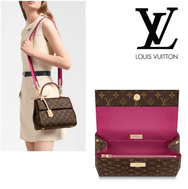 Túi Louis Vuitton Cluny BB Monogram Canvas Handbag M42738 - Ảnh 5