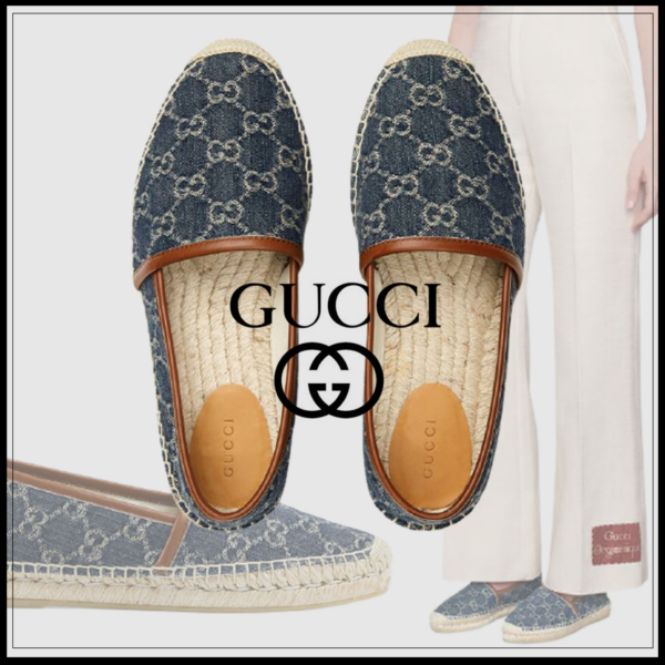 Giày GUCCI Monogram Casual Style Street Style Leather Elegant Style 580877 2KQ50 4462 - Ảnh 3