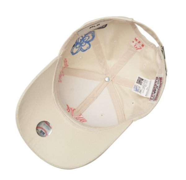 Mũ MLB Floral Cotton Structure Ball Cap New York Yankees 3ACP0891N-50CRS - Ảnh 5