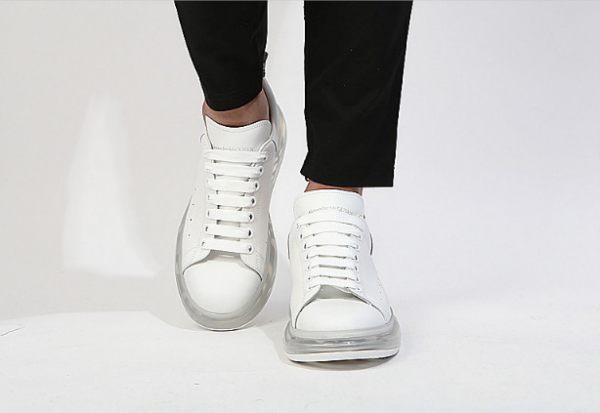 Giày Alexander McQueen Oversized Sneaker 'Clear Sole White' 604232-WHX98-9000 - Ảnh 5