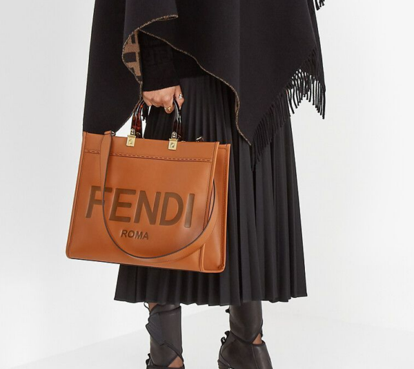 Túi Fendi Medium Sunshine 'Brown' 8BH386ABVLF0PWZ - Ảnh 7