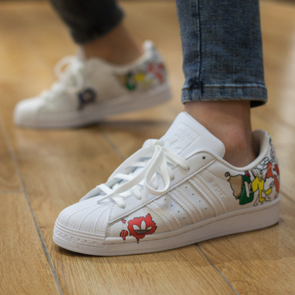 Giày Adidas Superstar 'White' GW5782 - Ảnh 2