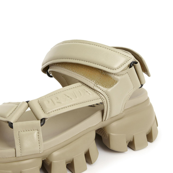Dép Prada Logo 'Cream' 1X832M-038-F0F24 - Ảnh 2