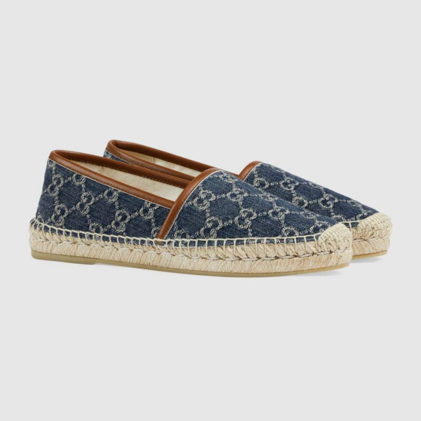 Giày GUCCI Monogram Casual Style Street Style Leather Elegant Style 580877 2KQ50 4462 - Ảnh 5
