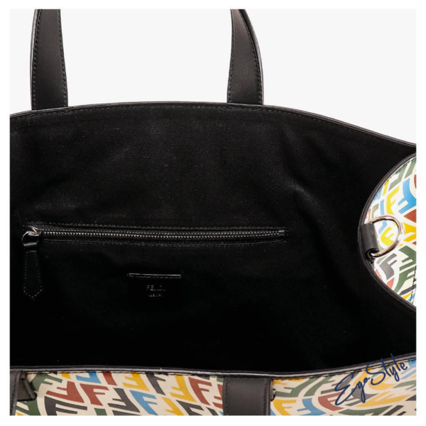 Túi Fendi Calfskin Logo Totes 'Multicolor' 7VA390-AFSU-F0U2V - Ảnh 7