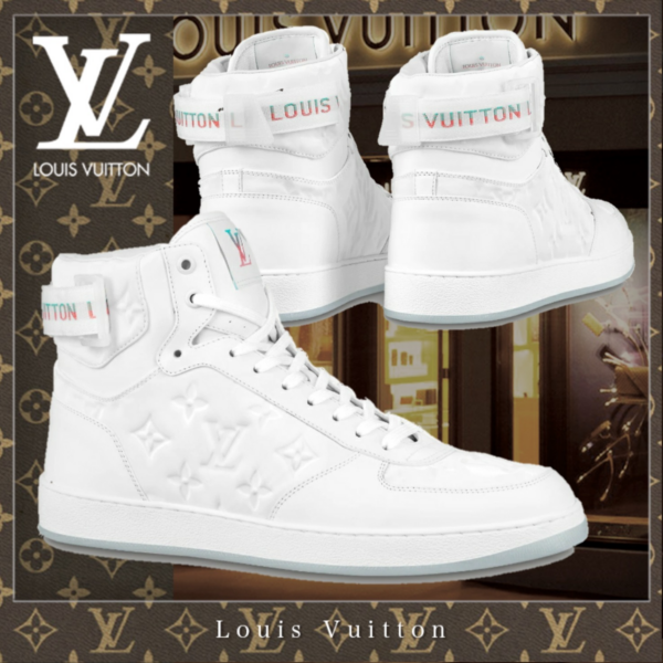 Giày Louis Vuitton Rivoli Sneaker Boots 1A8K2D - Ảnh 2