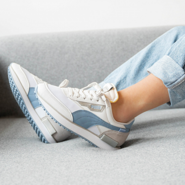 Giày Puma Wmns Future Rider 'Tones White Forever Blue' 375164-02 - Ảnh 3