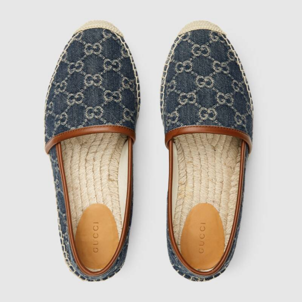 Giày GUCCI Monogram Casual Style Street Style Leather Elegant Style 580877 2KQ50 4462 - Ảnh 4
