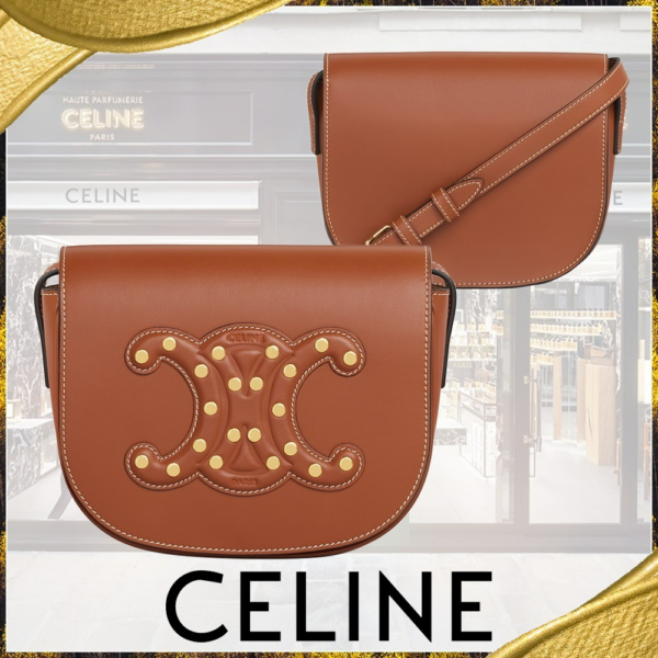 Túi Celine Casual Style Unisex Calfskin 'Brown' 10J303DPQ-04LU - Ảnh 2
