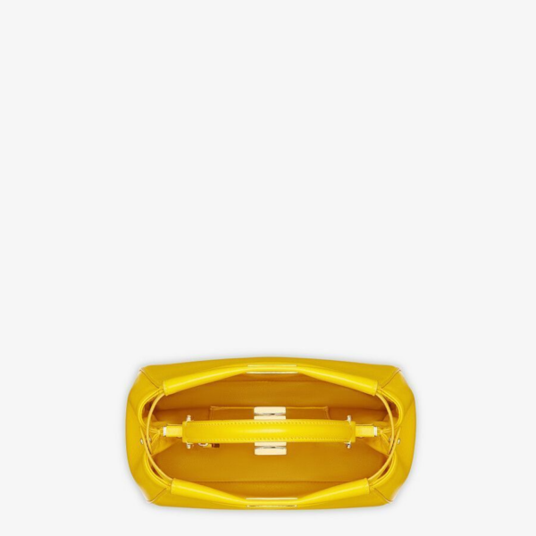 Túi Fendi Peekaboo Mini' Shoulder Bag 'Yellow' 8BN244-AD6G-F192E - Ảnh 6