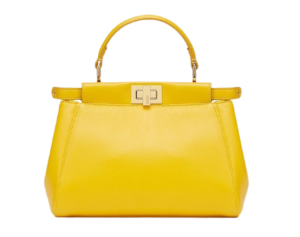 Túi Fendi Peekaboo Mini' Shoulder Bag 'Yellow' 8BN244-AD6G-F192E