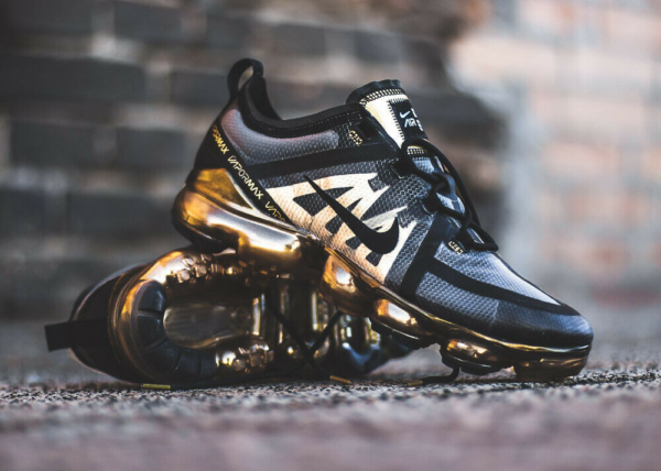 Giày Nike Air VaporMax 2019 'Black Gold' AR6631-002 - Ảnh 5