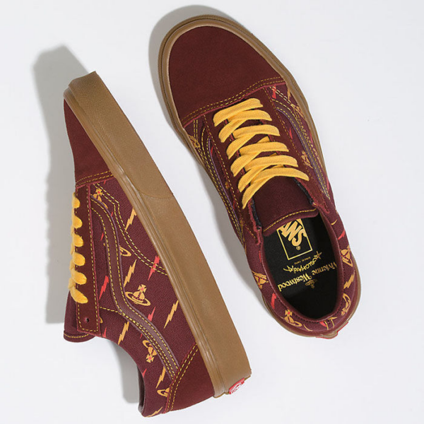 Giày Vans Vivienne Westwood x Old Skool 'Anglomania' VN0A4BV5VZP - Ảnh 2