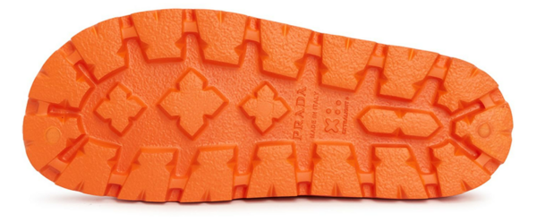 Dép Prada Triangle Logo Slide 'Orange' 1XX626-3LKV-F0S73 - Ảnh 5