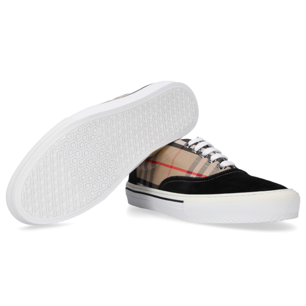 Giày Burberry Cotton Suede Vintage Check 80163011 - Ảnh 6