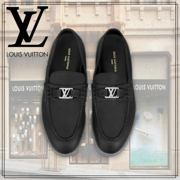 Giày Louis Vuitton Estate Loafers 'Black' 1A9Z6V - Ảnh 2