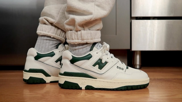 Giày New Balance Aimé Leon Dore x 550 'Evergreen' BB550ALD - Ảnh 2
