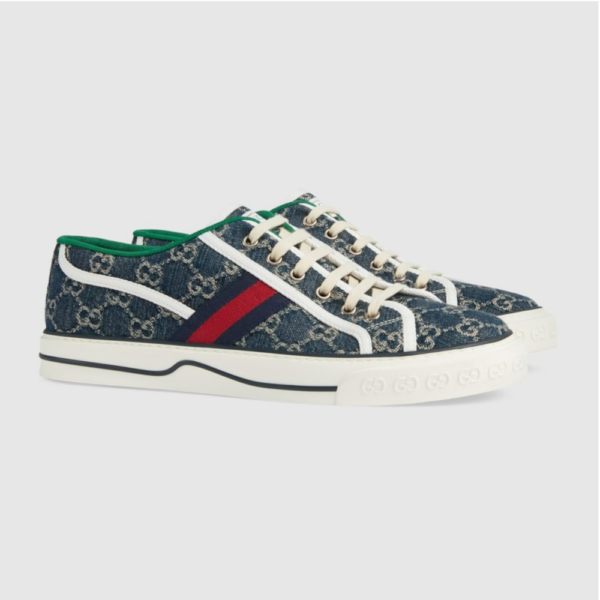 Giày Gucci Tennis 1977 'Denim' 606111-2KQ10-4463 - Ảnh 6