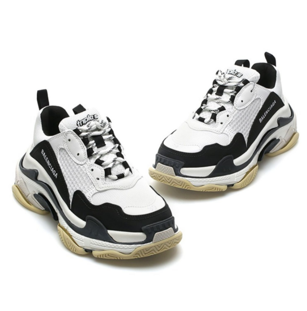 Giày Balenciaga Triple S Sneaker White Black 536737-W09OM-9058 - Ảnh 2