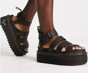 Dep Sandals Dr. Martens Voss 'Black' 24233001