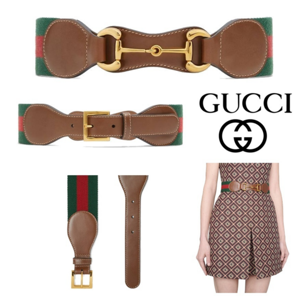 Thắt Lưng Gucci Women's Web Belt 625854-1NSAG-2364 - Ảnh 2