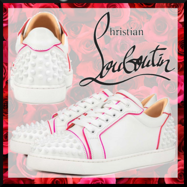 Giày Christian Louboutin Wmns Vieira 2 'White Rose' 3210060Q621 - Ảnh 2