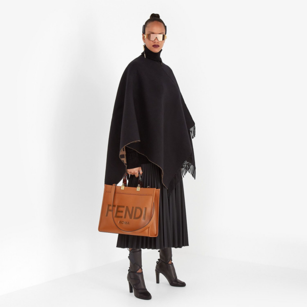 Túi Fendi Medium Sunshine 'Brown' 8BH386ABVLF0PWZ - Ảnh 10