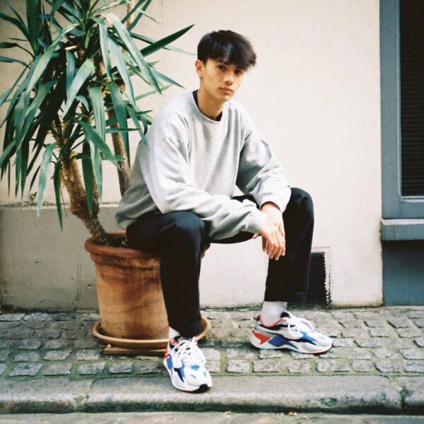 Giày Puma RS-X3 Puzzle White 371570-05 - Ảnh 4