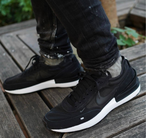 Giày Nike Waffle One 'Black' DA7995-001 - Ảnh 4