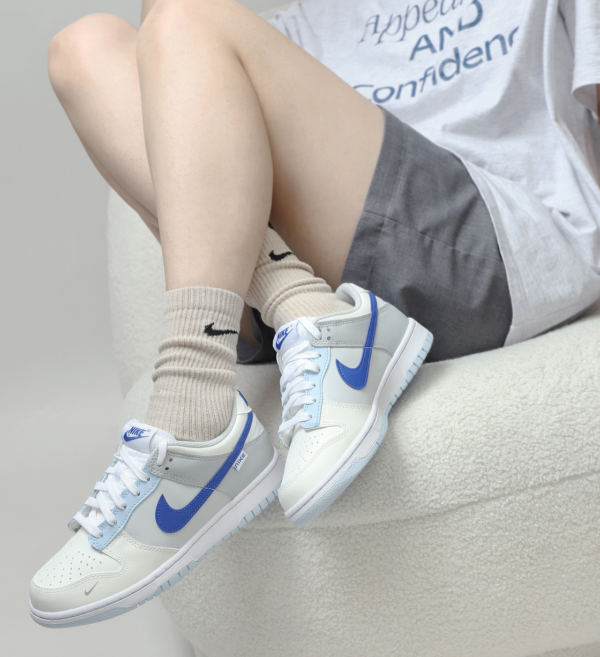 Giày Nike Dunk Low 'Ivory Hyper Royal' FB1843-141 - Ảnh 2