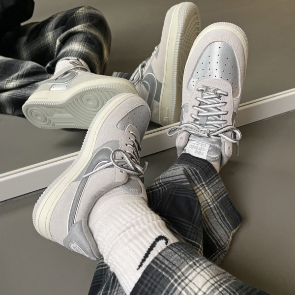 Giày Nike Air Force 1 Low Athletic Club Grey DQ5079-001 - Ảnh 3