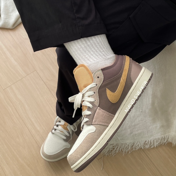 Giày Nike Air Jordan 1 Low SE Craft 'Taupe Haze' DN1635-200 - Ảnh 4