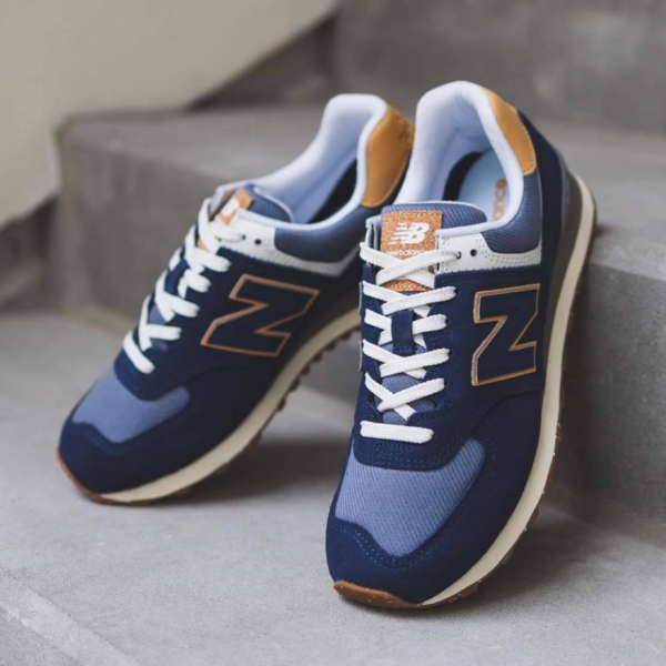 Giày New Balance 574 Natural 'Indigo Maple' ML574AB2 - Ảnh 5