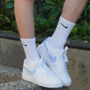 Giay Nike Court Vision Low 'White Royal Tint Lilac' CD5434-115