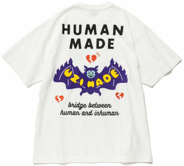 Ao Human Made Uzi Made T-Shirt 'White' XX23TE006
