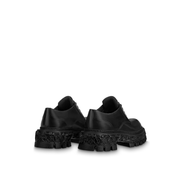 Giày Louis Vuitton LV Baroque Derbies 'Black' 1AAHAT - Ảnh 3
