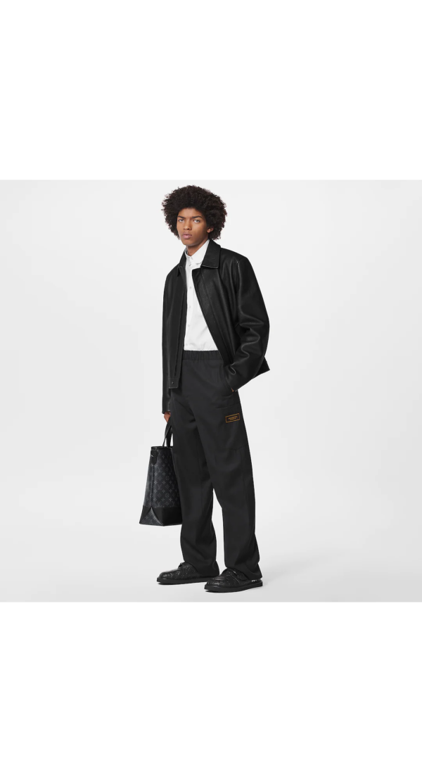 Giày Louis Vuitton LV Easy Mules 'Black' 1AA0CC - Ảnh 3