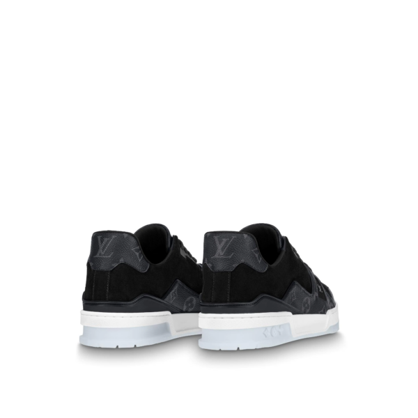 Giày Louis Vuitton LV Trainers 'Icon Black' 1A8PU8 - Ảnh 4
