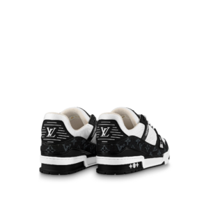 Giay Louis Vuitton LV Trainer Sneaker 'Black White' 1AAV8H