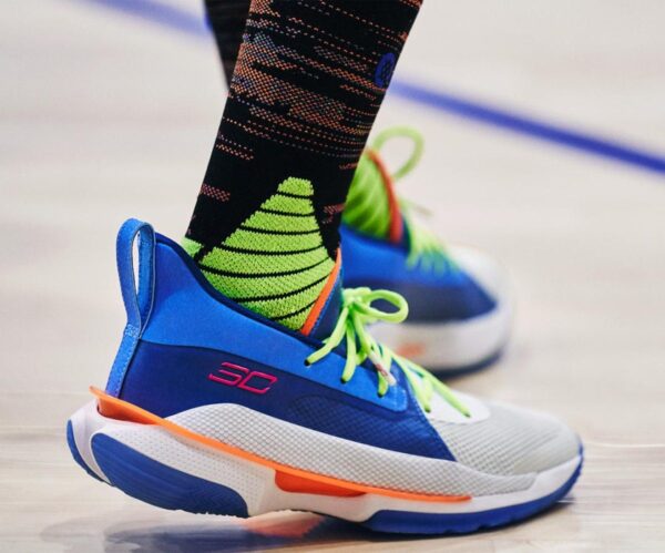 Giày Under Armour Curry 7 'Super Soaker' 3021258-404 - Ảnh 5
