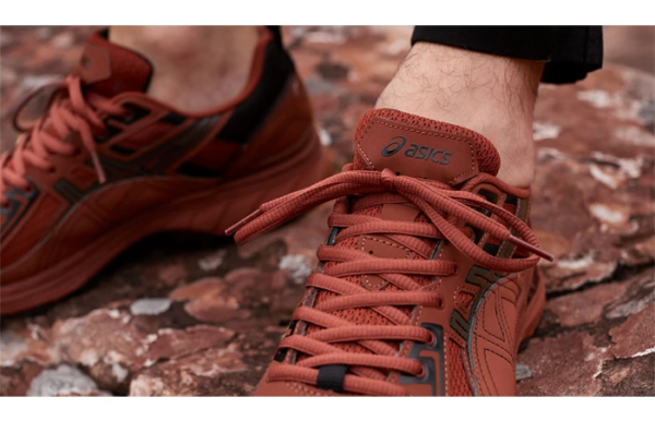 Giày Asics Kiko Kostadinov x Gel Burz 2 Caramel 1013A040 201 - Ảnh 3