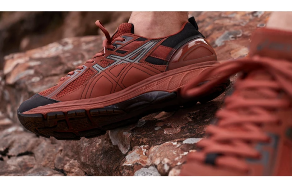 Giày Asics Kiko Kostadinov x Gel Burz 2 Caramel 1013A040 201 - Ảnh 2