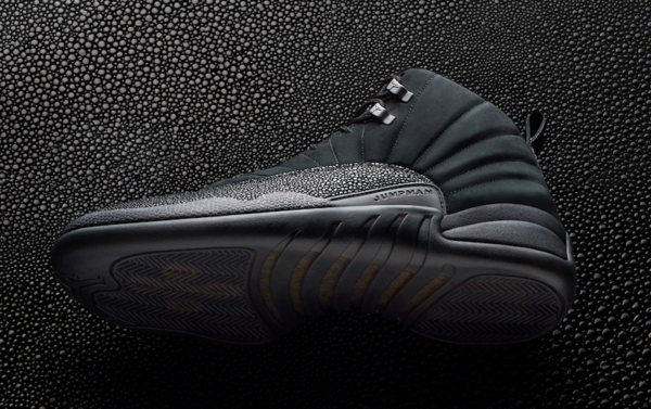 Giày Nike OVO x Air Jordan 12 Retro 'Black' 873864-032 - Ảnh 2