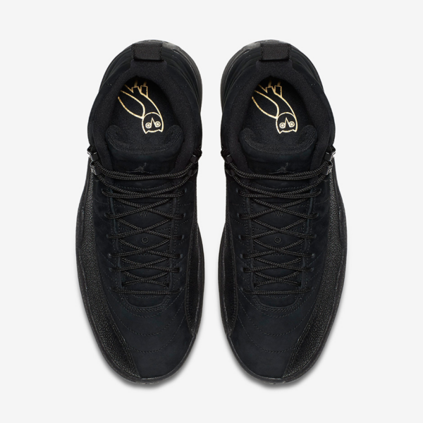 Giày Nike OVO x Air Jordan 12 Retro 'Black' 873864-032 - Ảnh 8
