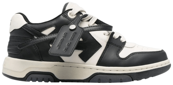 Giày Off-White Wmns Out of Office 'Black Beige' OWIA259S21LEA001-6110