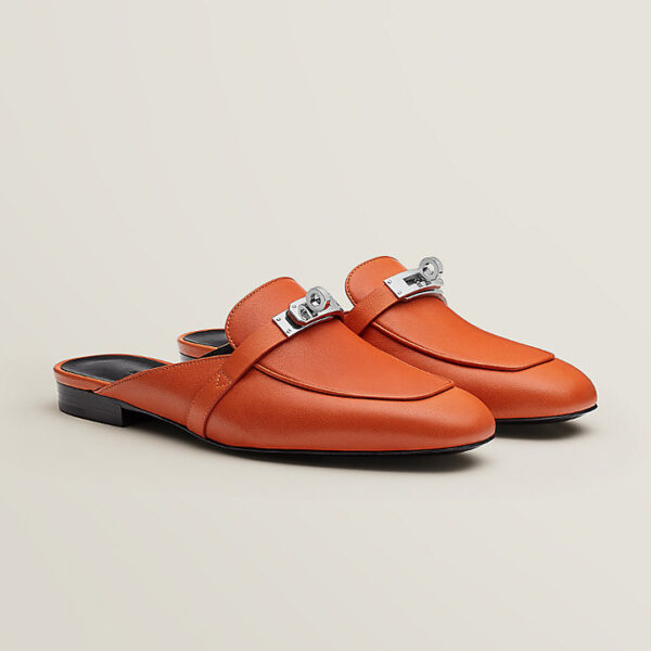 Giày Hermes Oz Mule 'Marron Cuivre' H211157ZM4355 - Ảnh 2