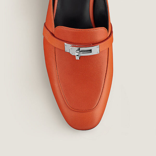 Giày Hermes Oz Mule 'Marron Cuivre' H211157ZM4355 - Ảnh 4
