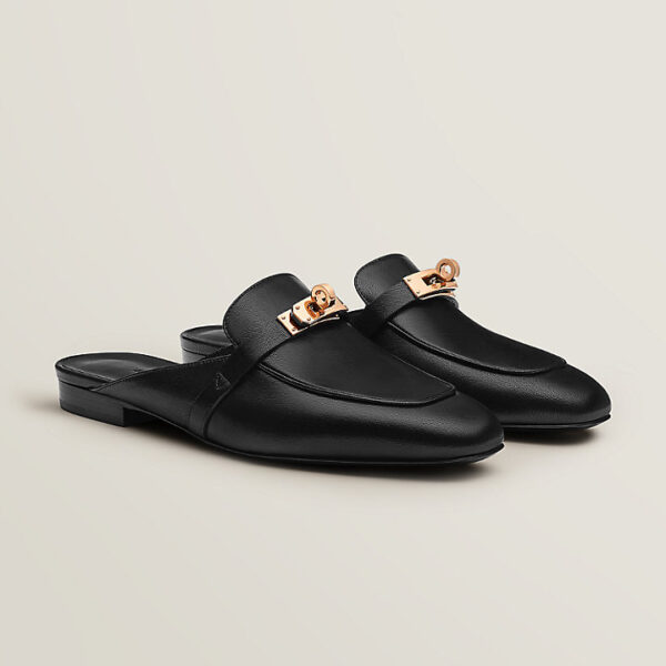 Giày Hermes Oz Mule 'Noir' H212100Z02360 - Ảnh 3