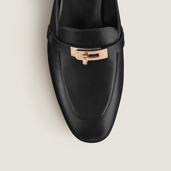 Giày Hermes Oz Mule 'Noir' H212100Z02360 - Ảnh 5